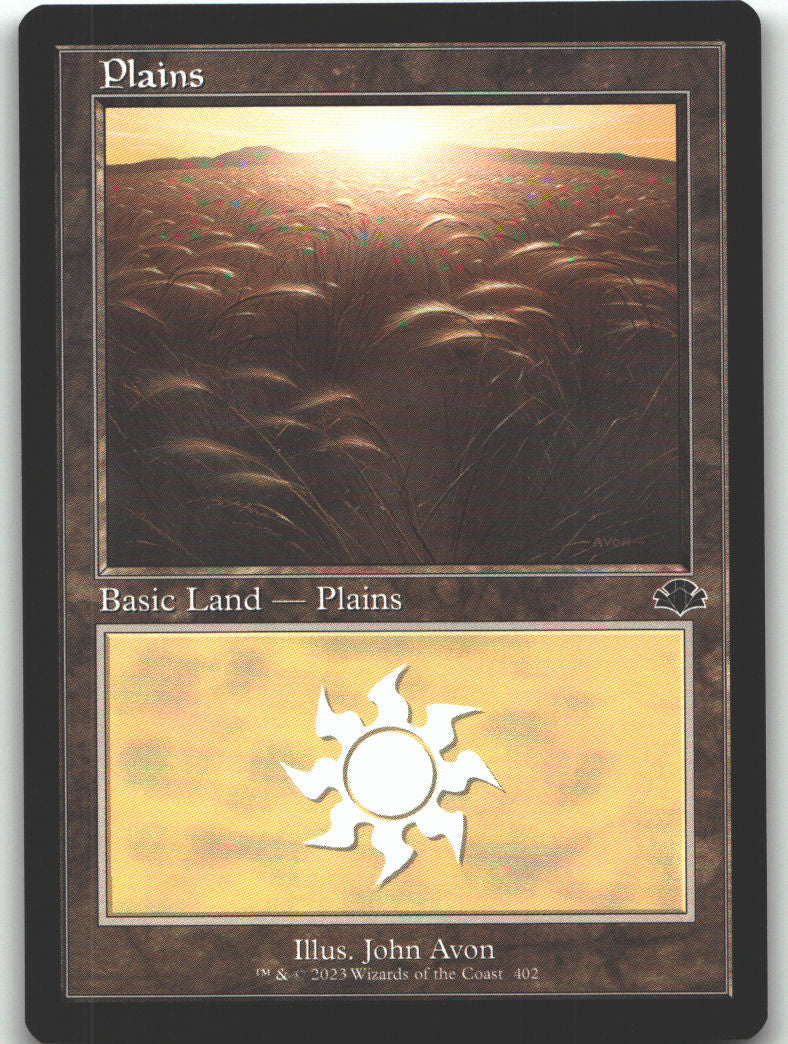 Plains (402) (Retro Frame)