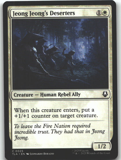 Jeong Jeong's Deserters
