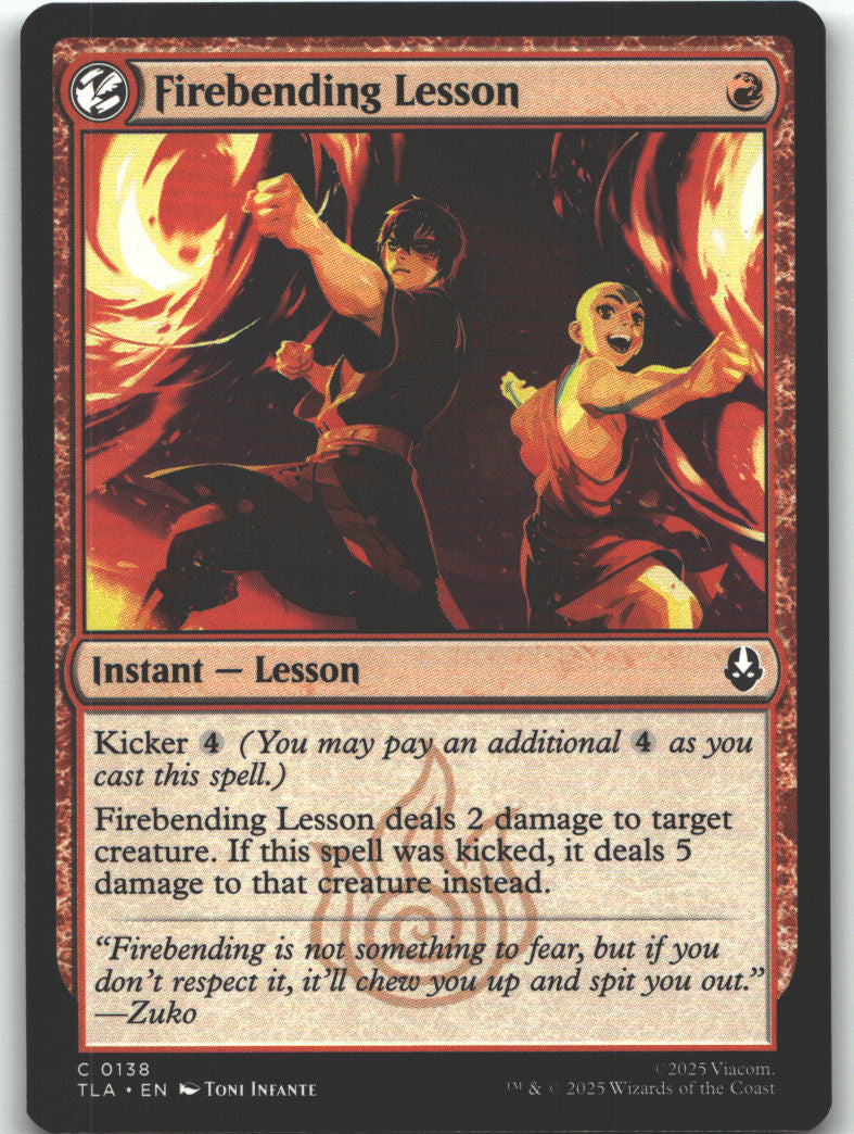 Firebending Lesson
