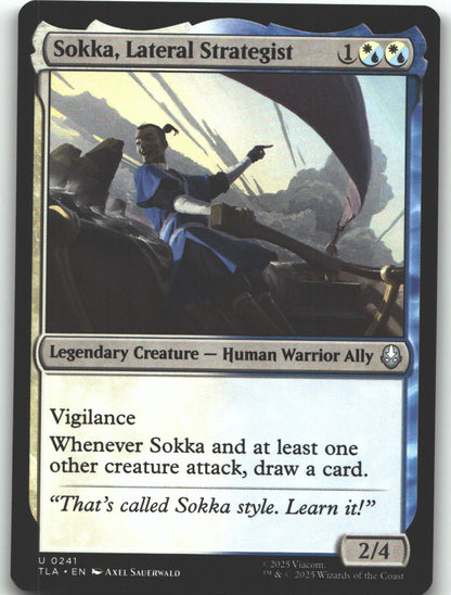 Sokka, Lateral Strategist