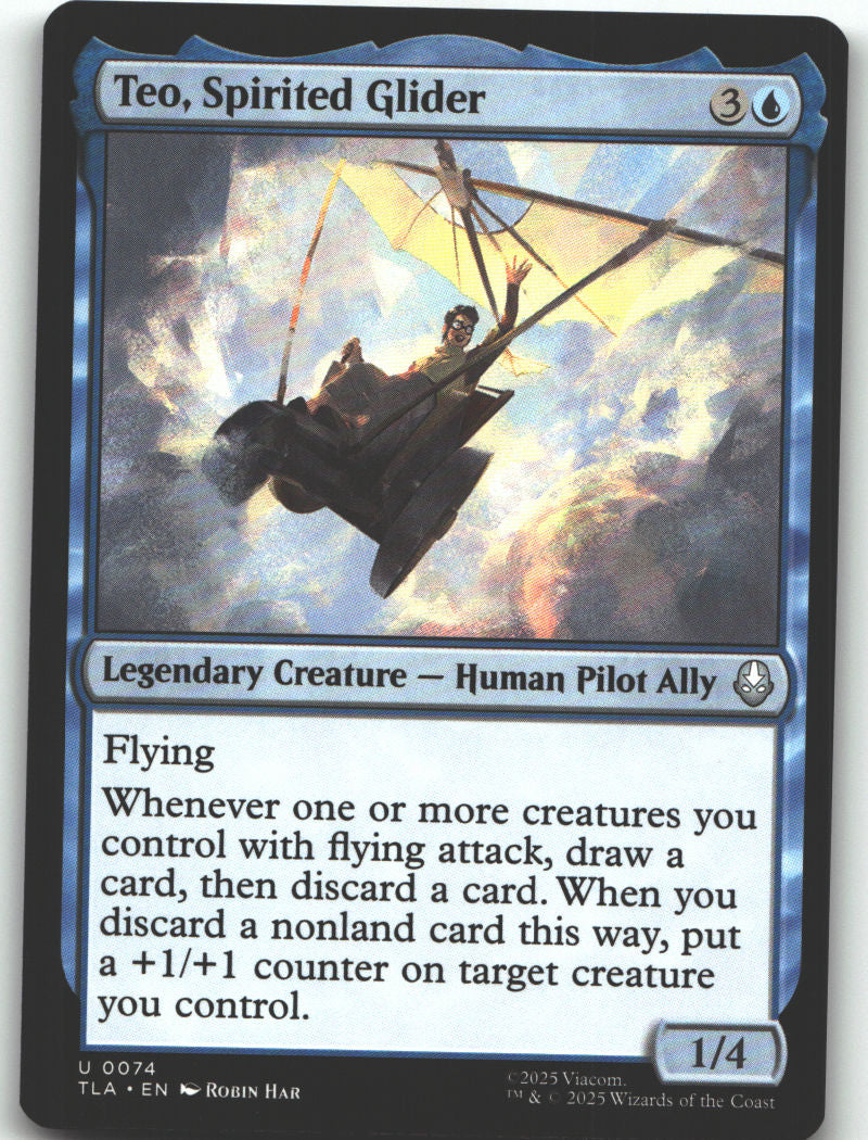 Teo, Spirited Glider