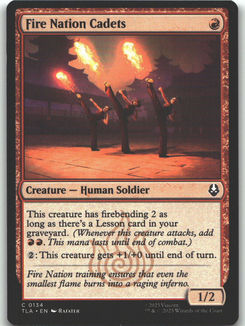 Fire Nation Cadets