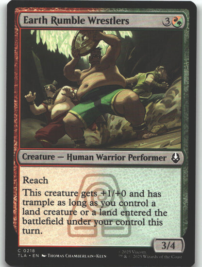 Earth Rumble Wrestlers