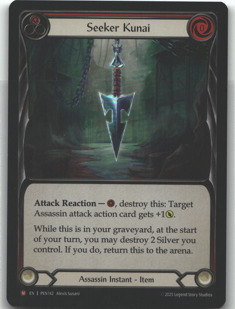 Seeker Kunai (Red)