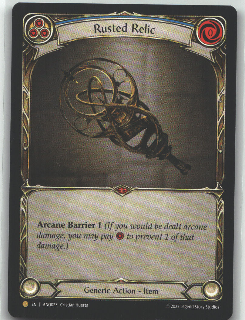 Rusted Relic (Blue) (ANQ023)