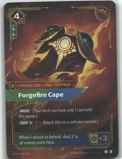 Forgefire Cape