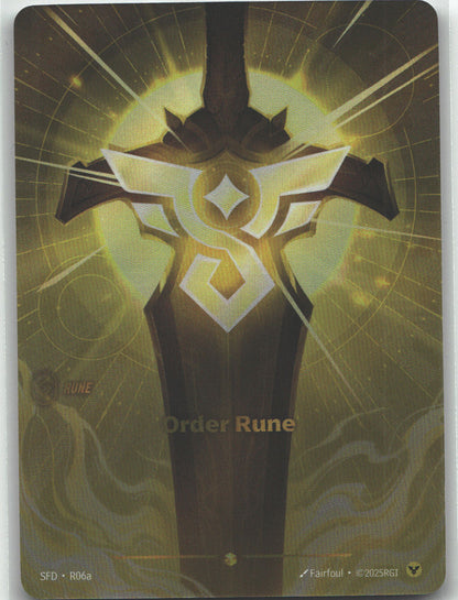 Order Rune (R06a)