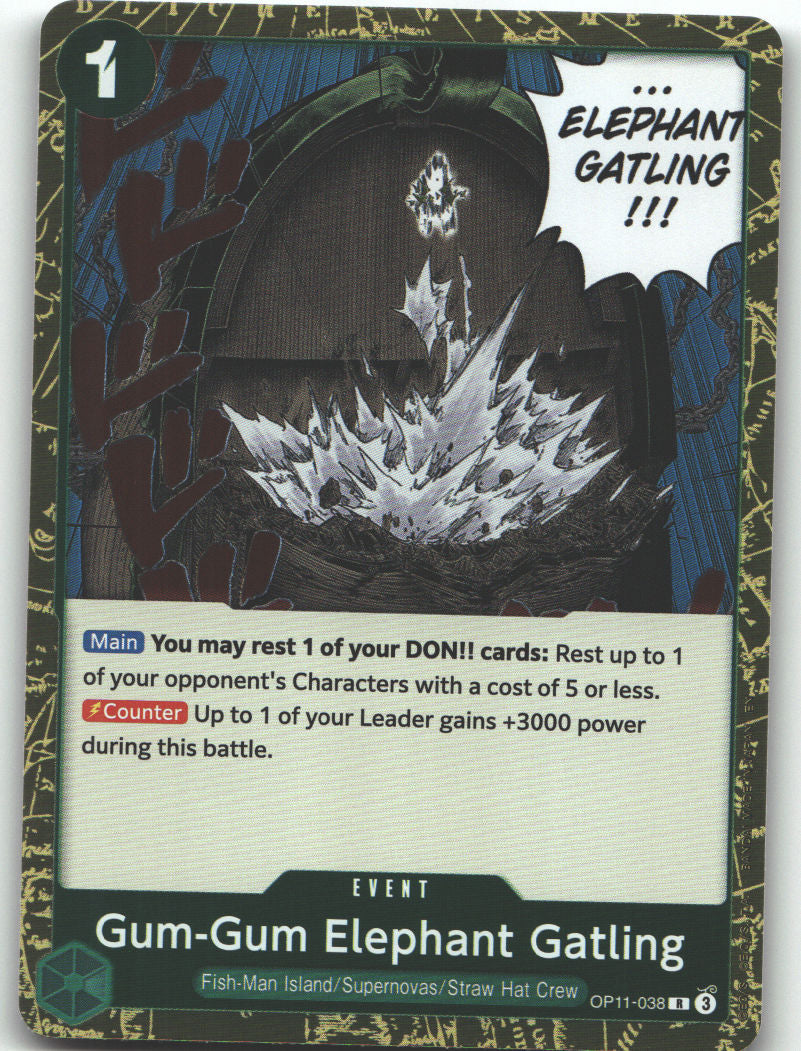 Gum-Gum Elephant Gatling