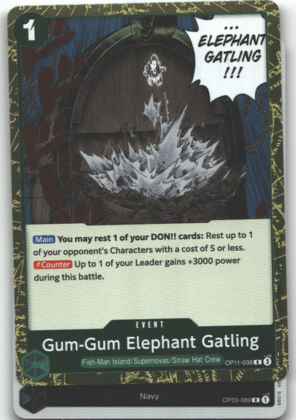 Gum-Gum Elephant Gatling