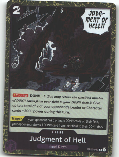 Judgment of Hell
