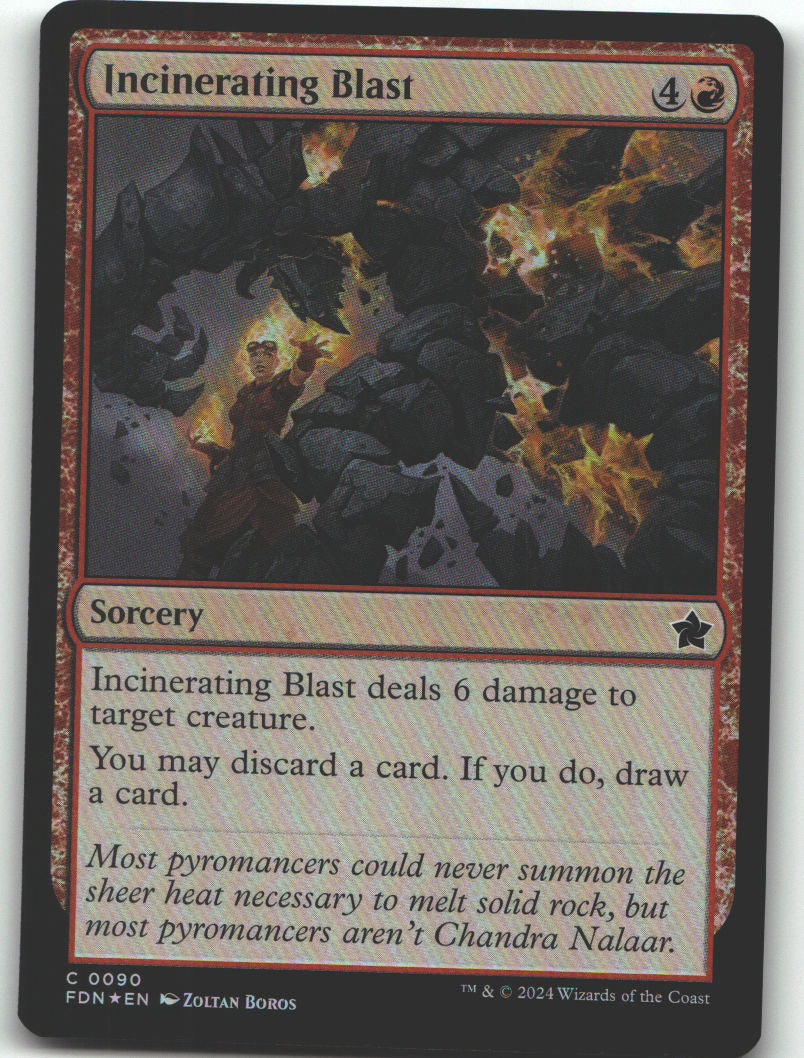Incinerating Blast