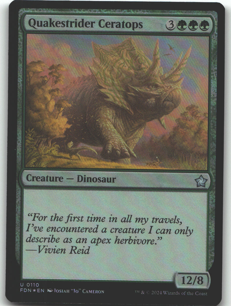 Quakestrider Ceratops