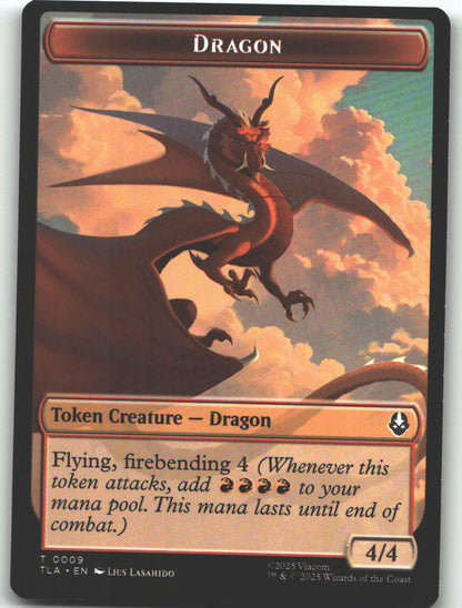 Dragon // Food (0019) Double-Sided Token