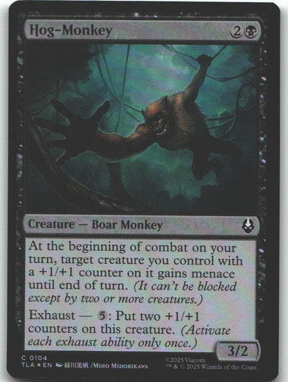 Hog-Monkey