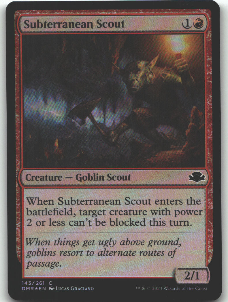 Subterranean Scout