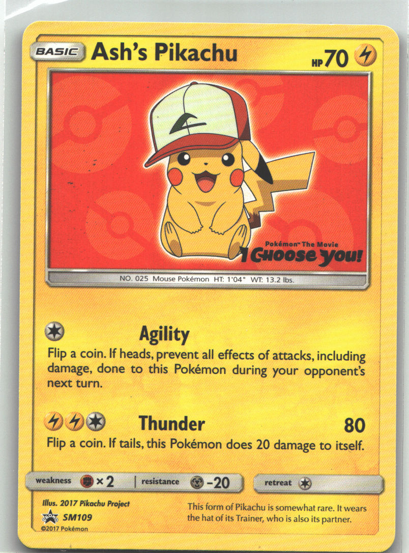 Ash's Pikachu - SM109
