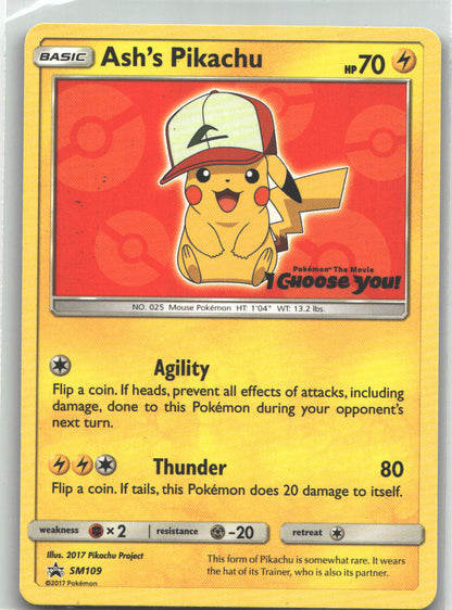 Ash's Pikachu - SM109