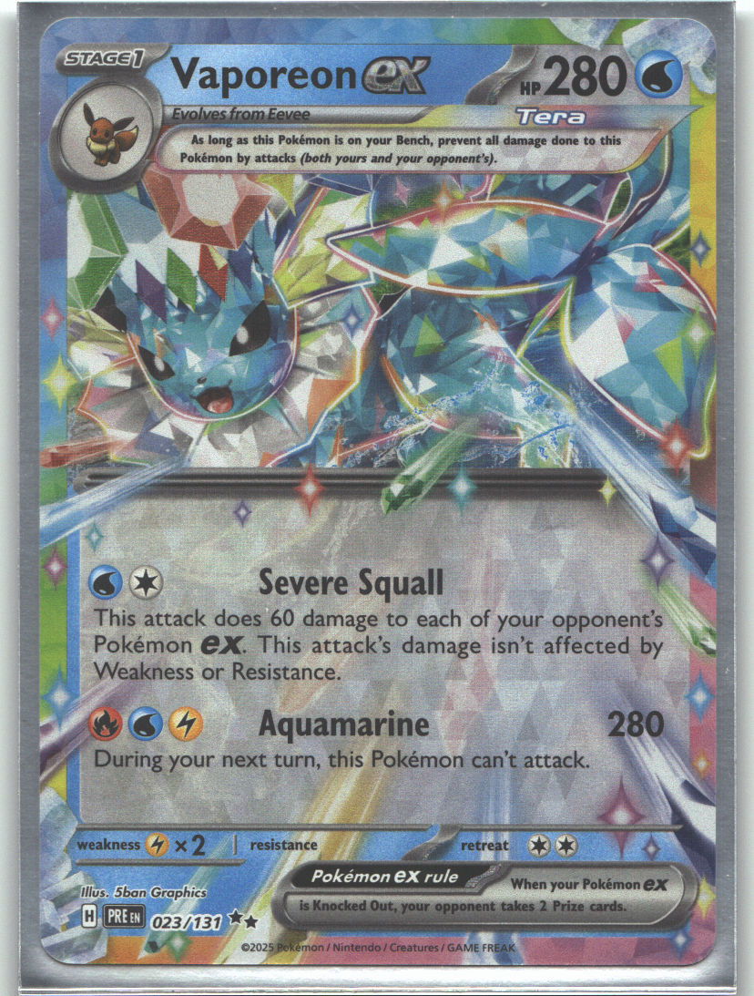 Vaporeon ex - 023/131