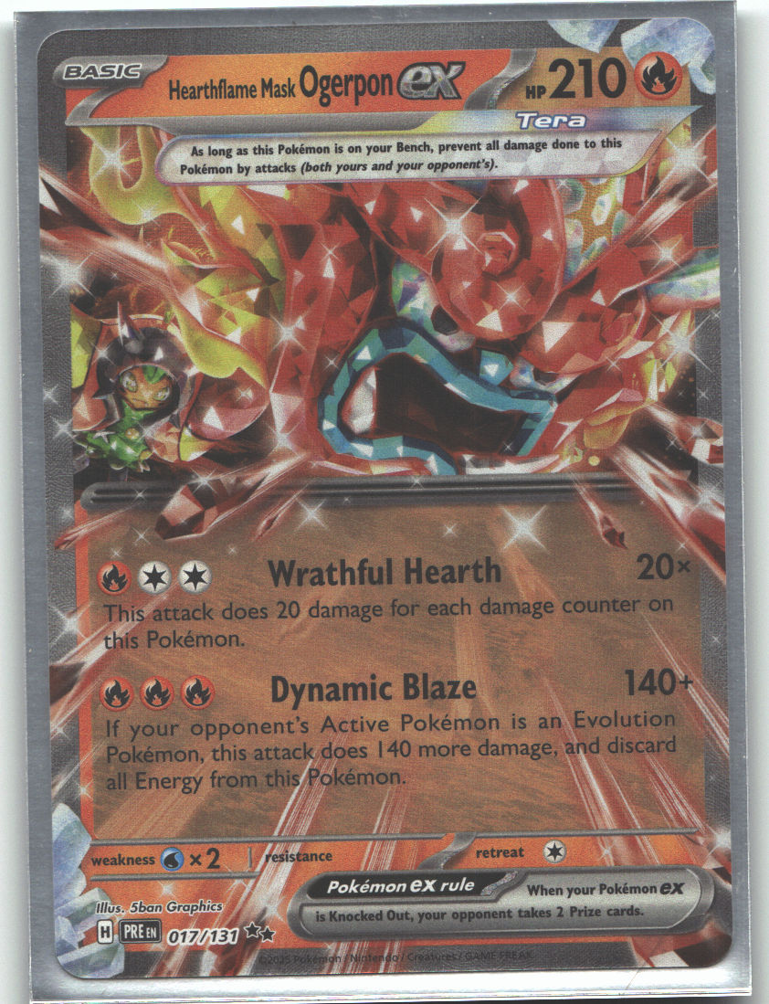 Hearthflame Mask Ogerpon ex - 017/131
