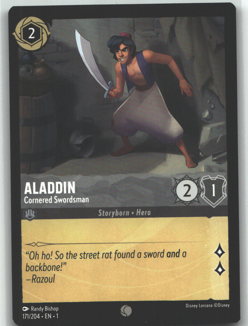 Aladdin - Cornered Swordsman