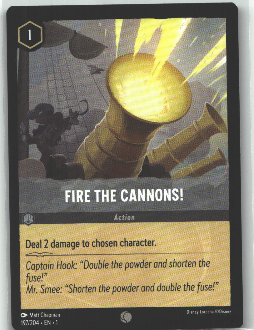 Fire the Cannons!