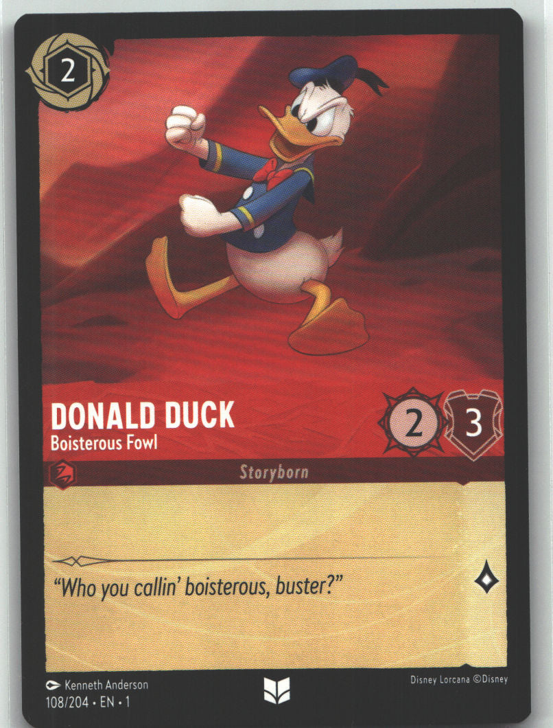 Donald Duck - Boisterous Fowl