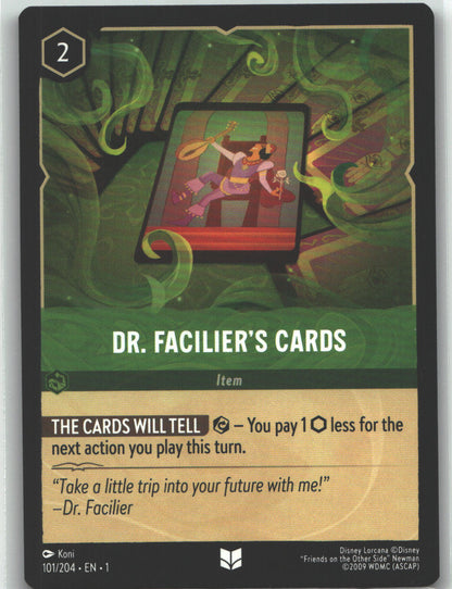 Dr. Facilier's Cards