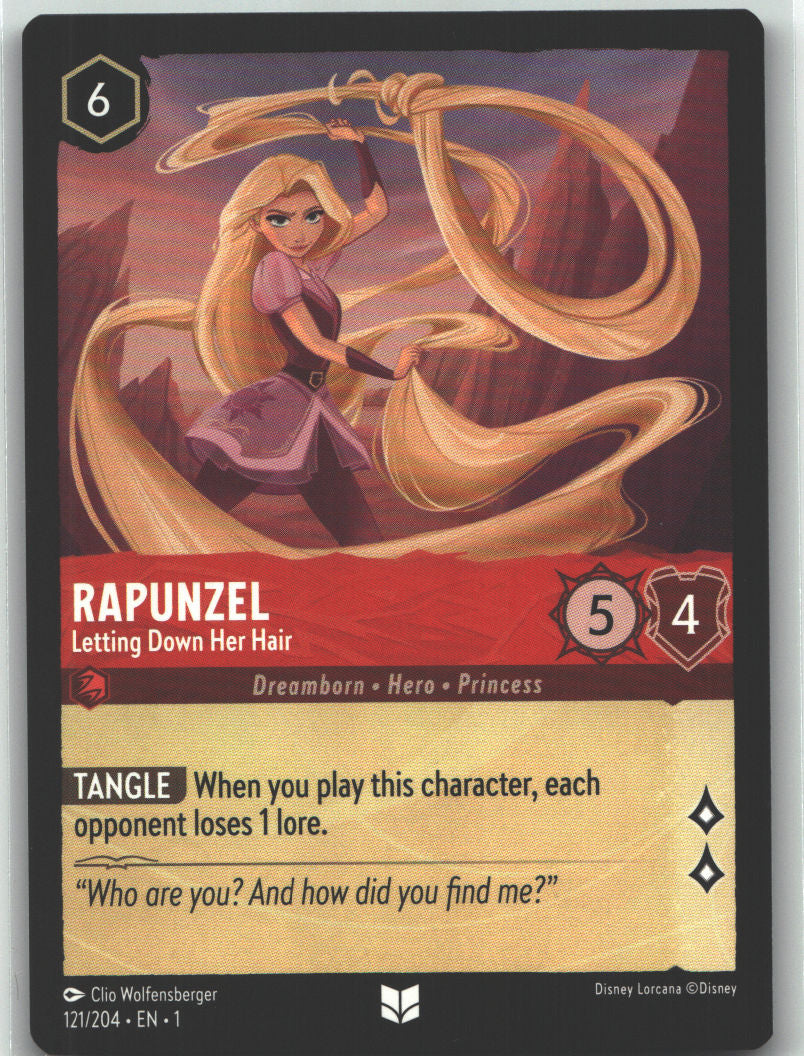 Rapunzel - Letting Down Her Hair