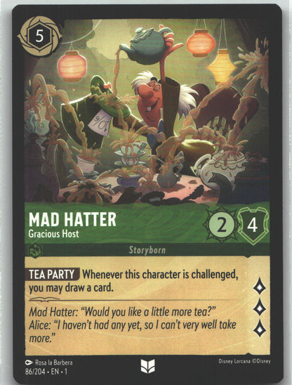 Mad Hatter - Gracious Host