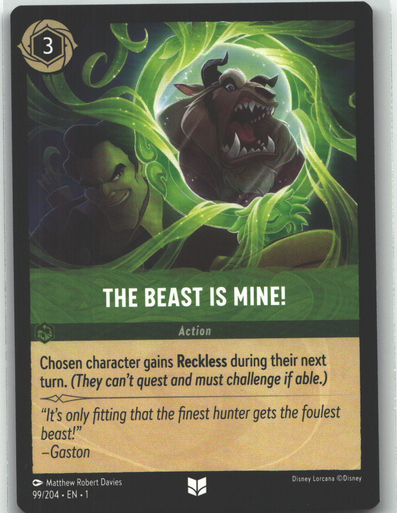 The Beast is Mine!
