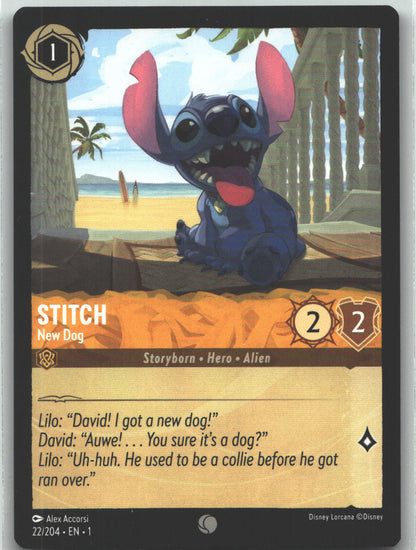 Stitch - New Dog