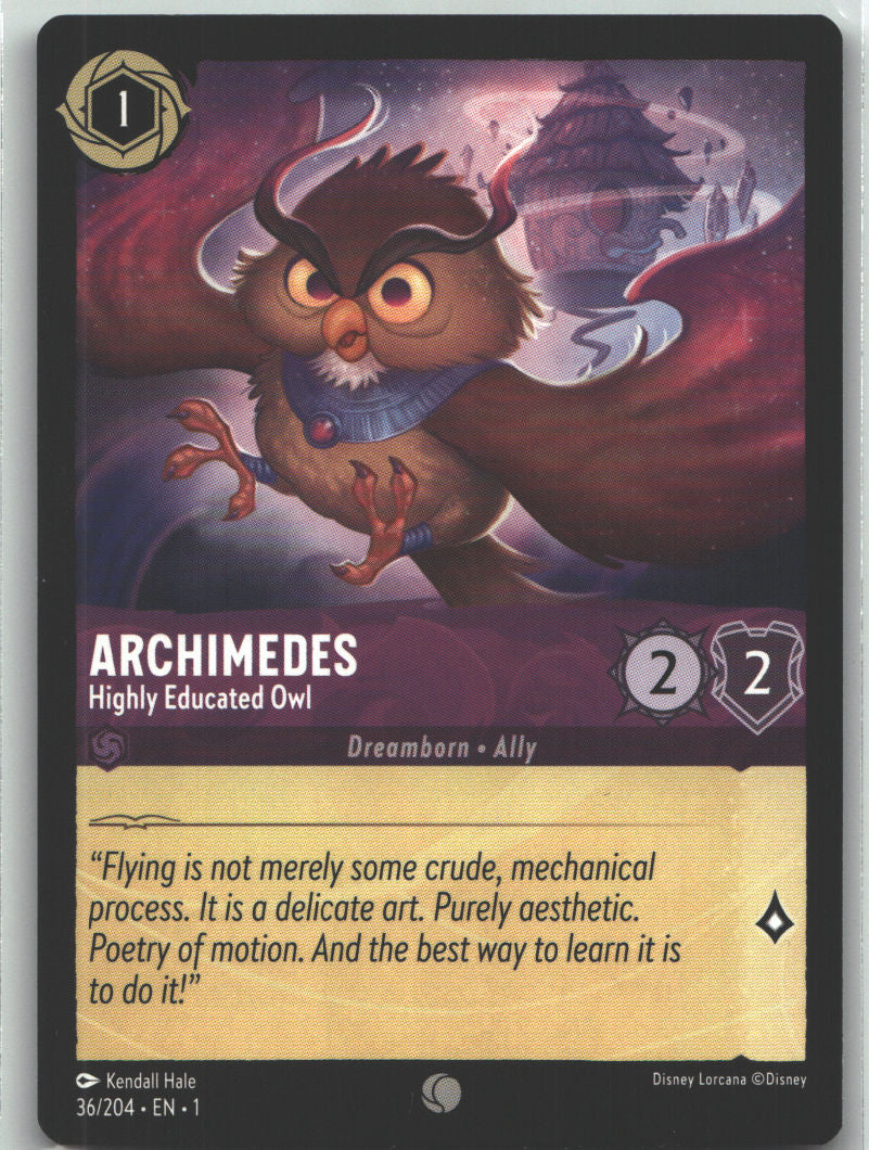 Archimedes - Highly Educated Owl