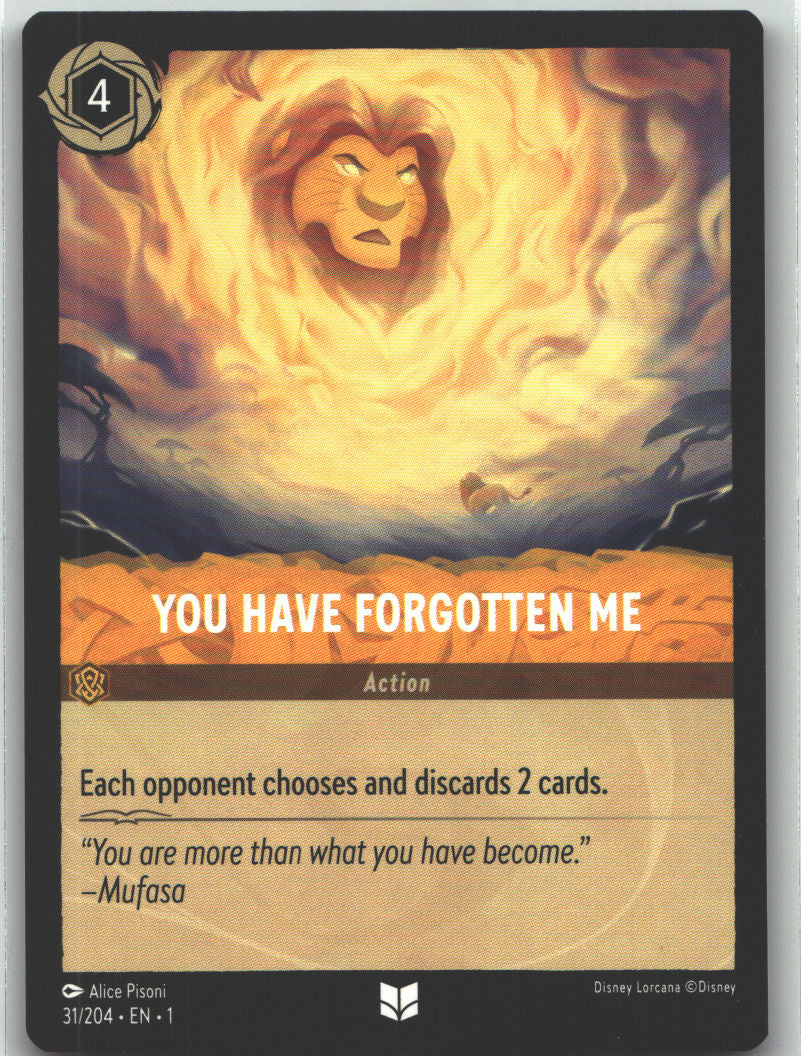 You Have Forgotten Me
