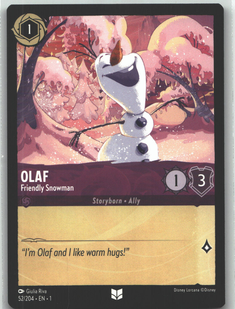 Olaf - Friendly Snowman