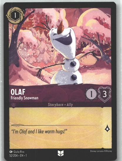 Olaf - Friendly Snowman