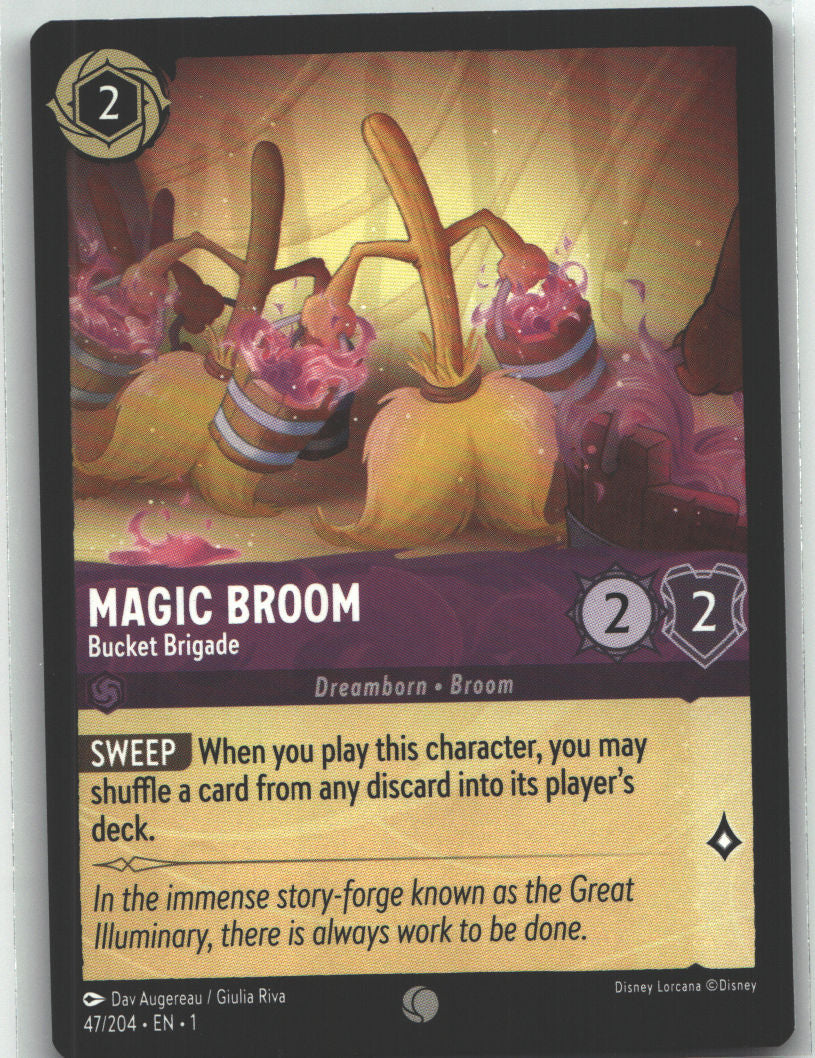 Magic Broom - Bucket Brigade