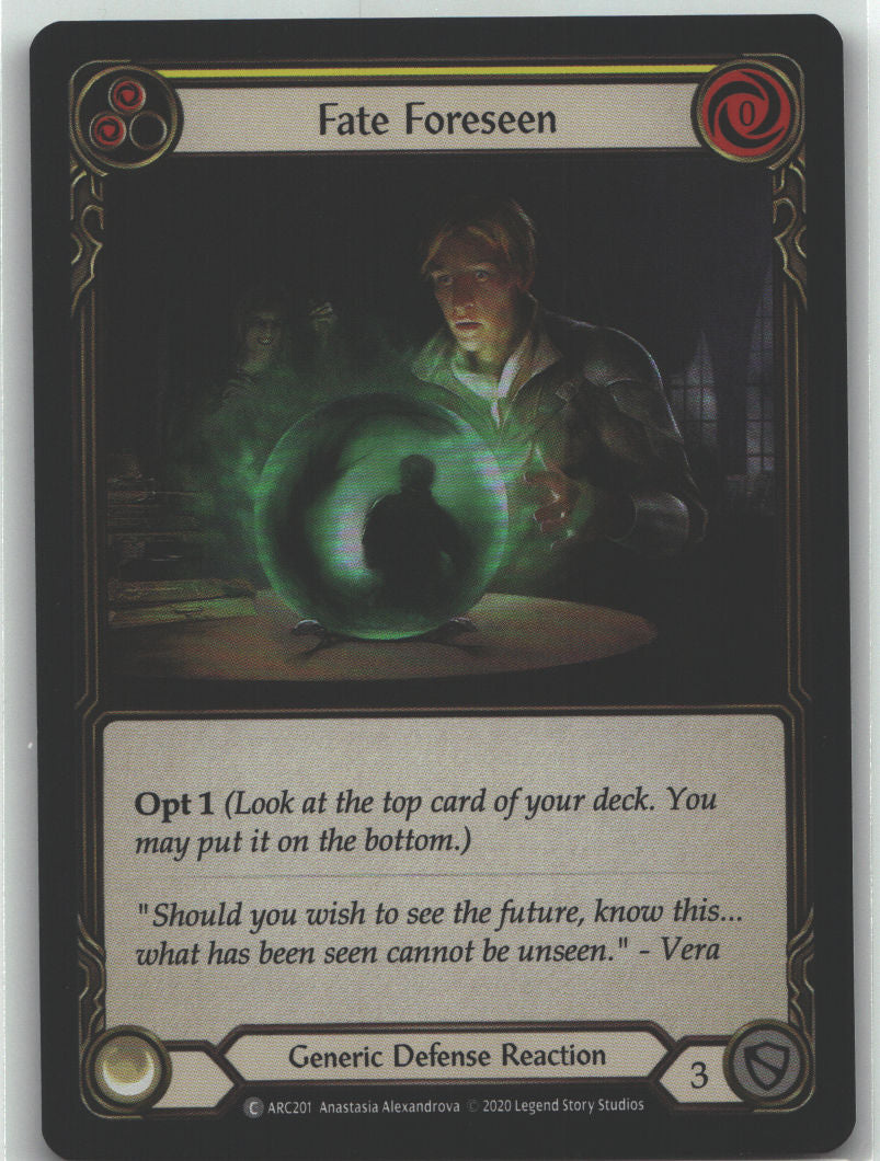 Fate Foreseen (Yellow)