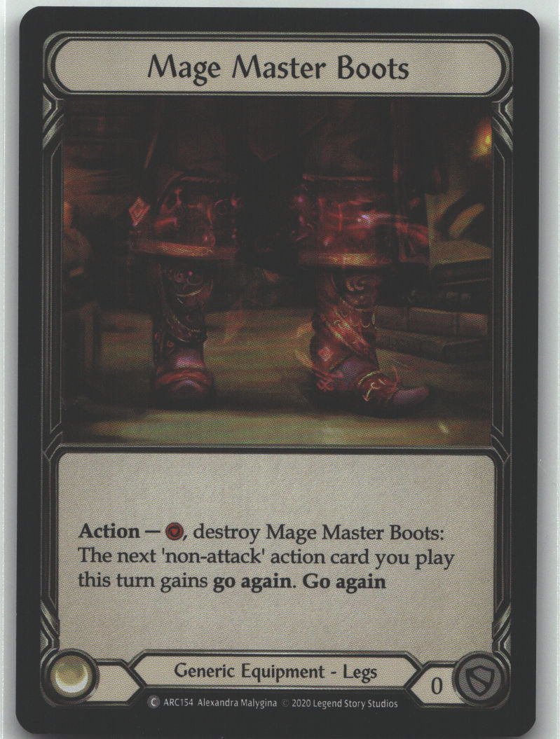 Mage Master Boots | Near Mint / English / Unlimited Edition Rainbow Foil