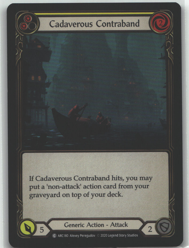 Cadaverous Contraband (Yellow)