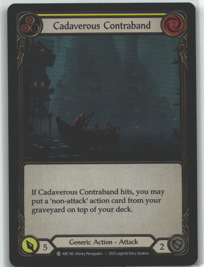 Cadaverous Contraband (Yellow)