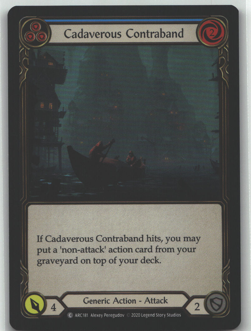 Cadaverous Contraband (Blue)