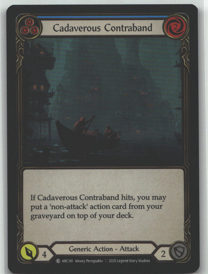Cadaverous Contraband (Blue)