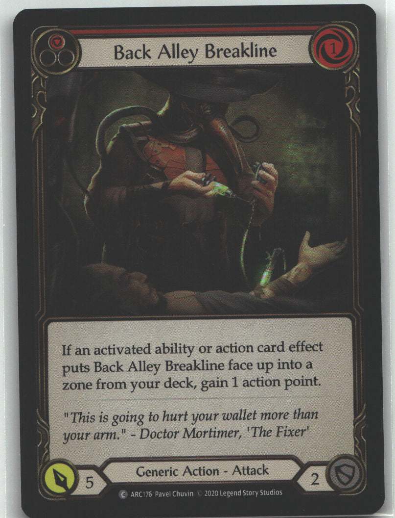 Back Alley Breakline (Red)