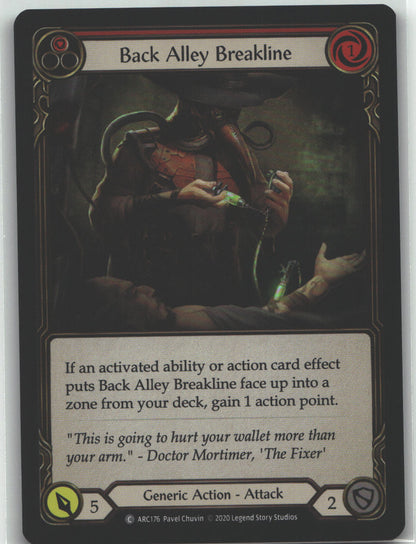 Back Alley Breakline (Red)