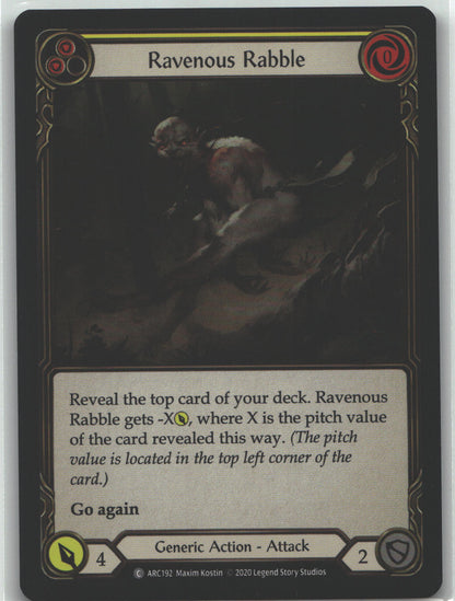 Ravenous Rabble (Yellow)