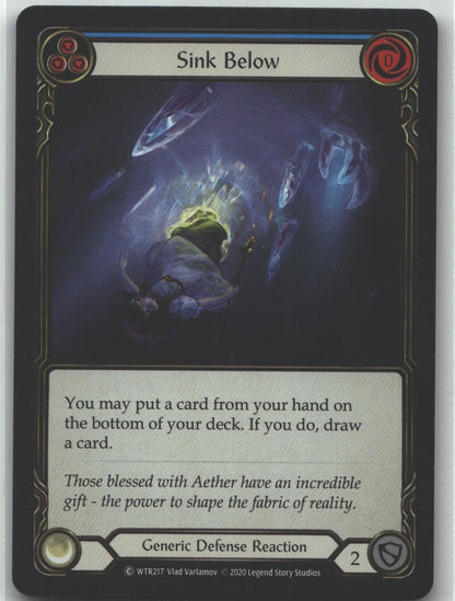 Sink Below (Blue)