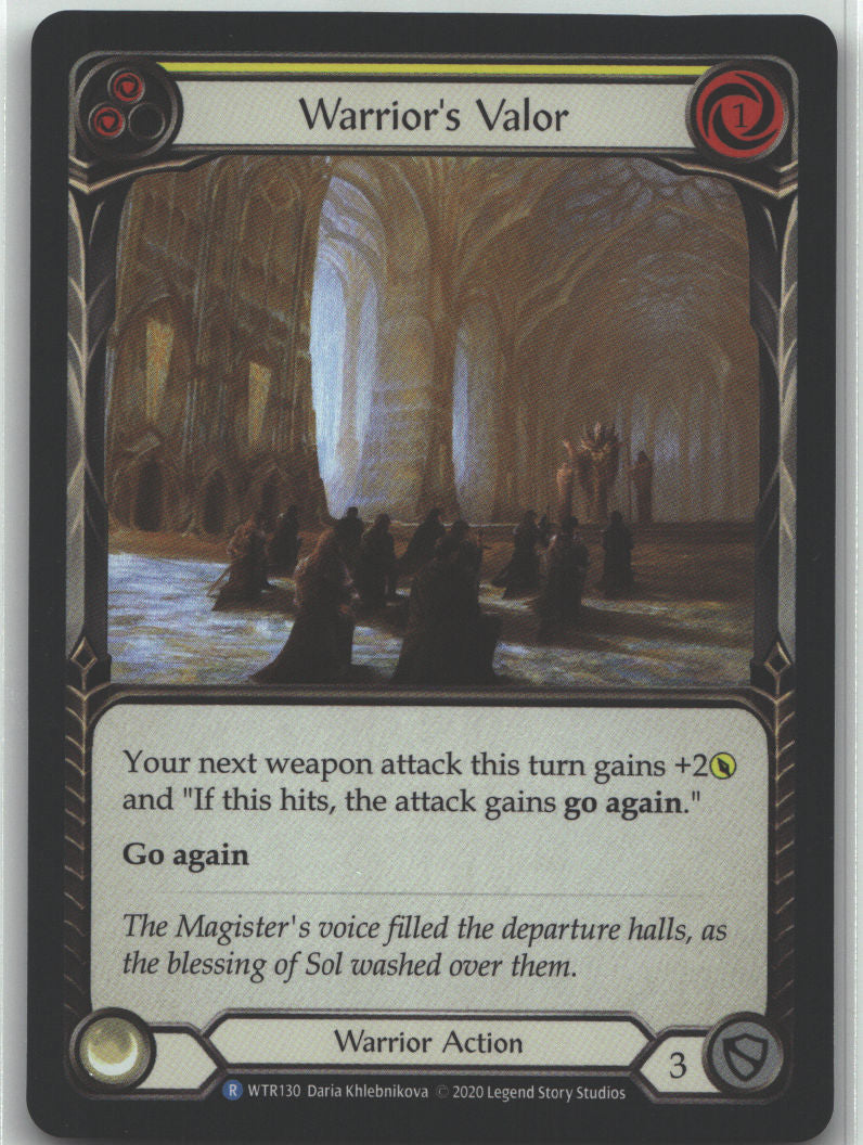 Warrior's Valor (Yellow)