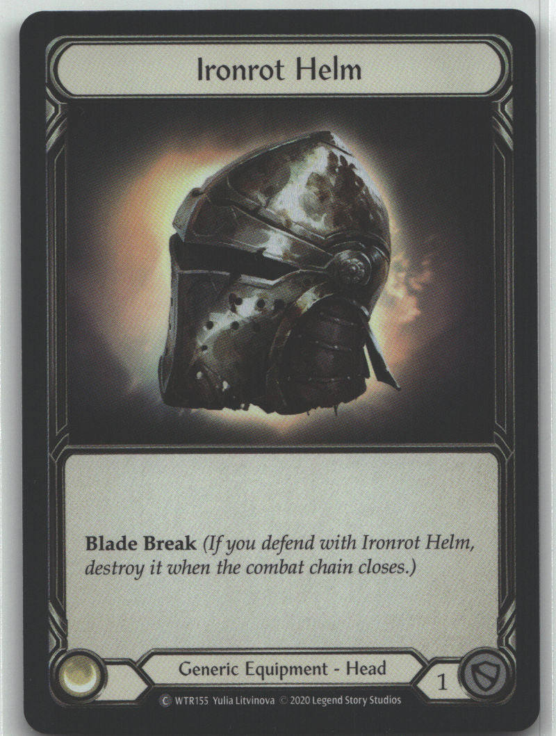 Ironrot Helm | Near Mint / English / Unlimited Edition Rainbow Foil