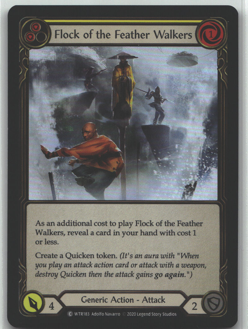 Flock of the Feather Walkers (Yellow)