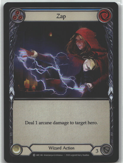 Zap (Blue) | Near Mint / English / Unlimited Edition Rainbow Foil